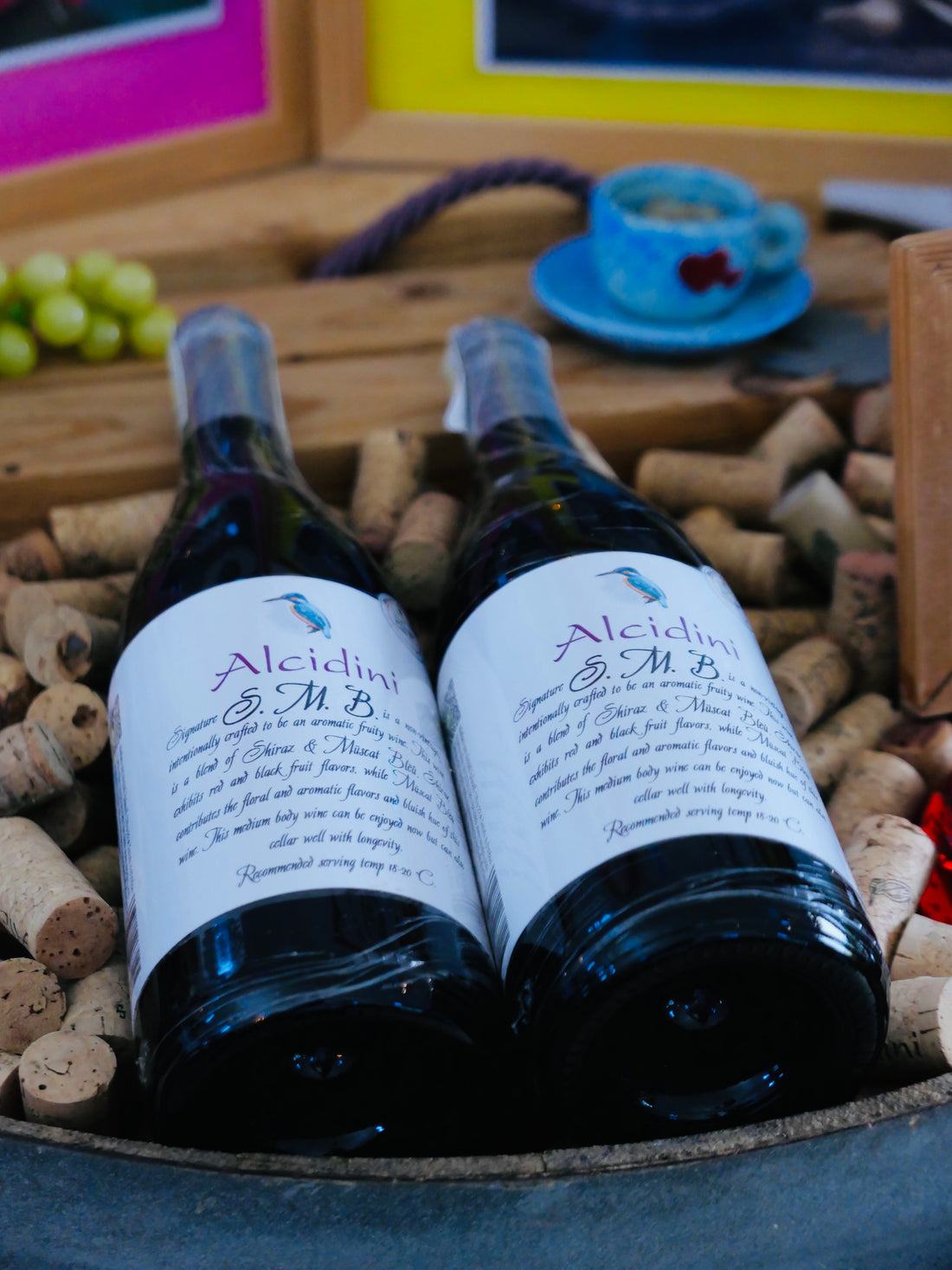 Alcidini Wine Shiraz & Muscat Bleu Non-Vintage: A Unique Thai Wine Crafted with the Solera System